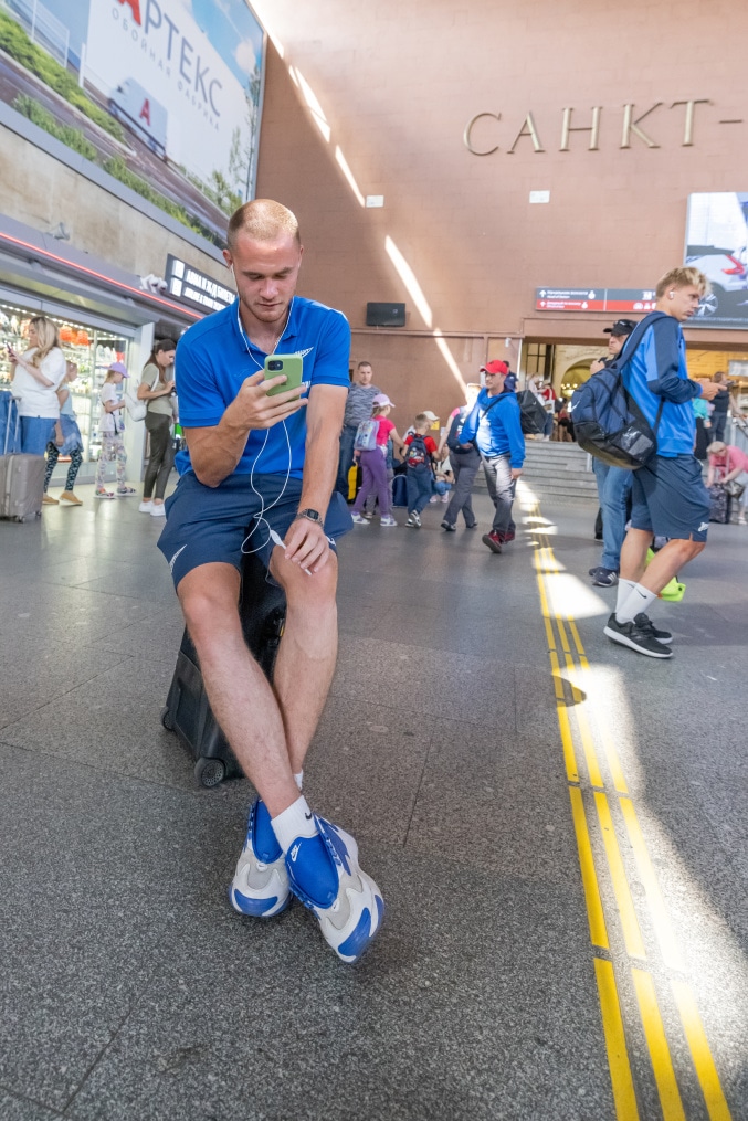 Выезд  «Зенит»-м на матч со «Спартаком»-м