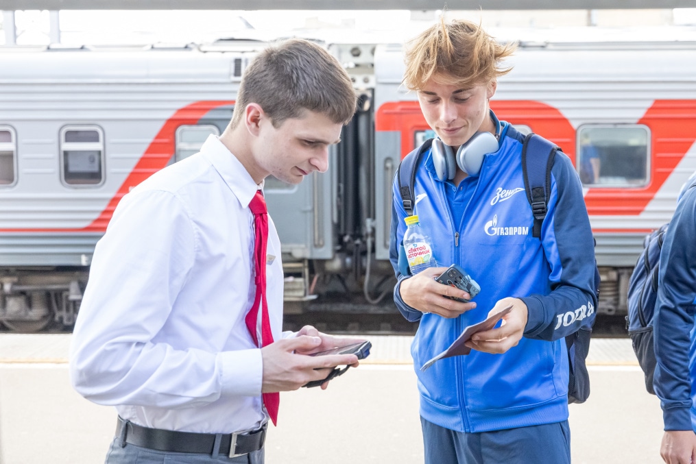 Выезд  «Зенит»-м на матч со «Спартаком»-м