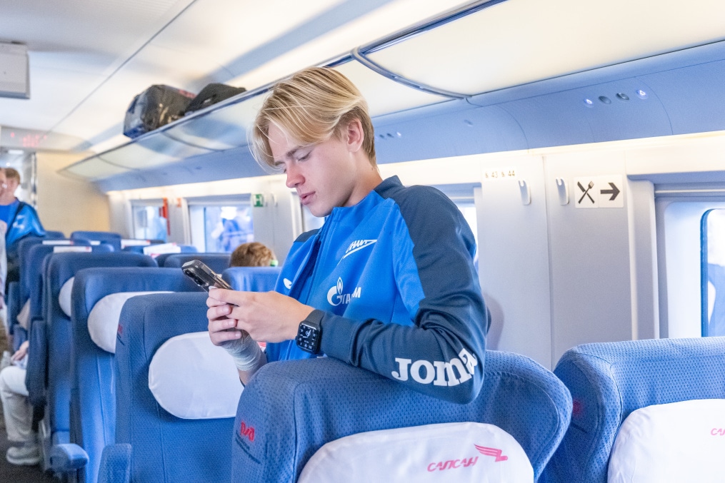 Выезд  «Зенит»-м на матч со «Спартаком»-м