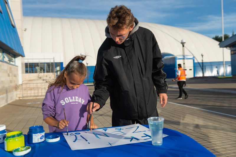 Фан-Променад на матче Cуперлиги 2023, «Зенит» — «Енисей»