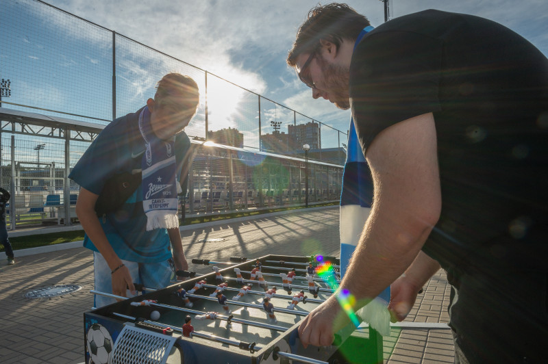Фан-Променад на матче Cуперлиги 2023, «Зенит» — «Енисей»