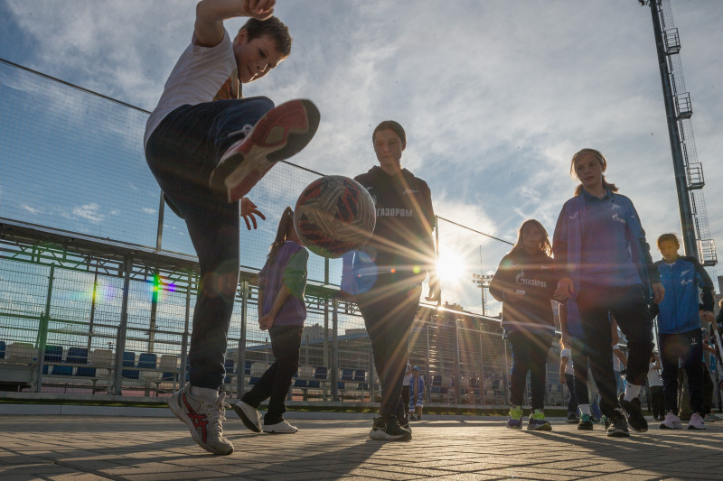 Фан-Променад на матче Cуперлиги 2023, «Зенит» — «Енисей»