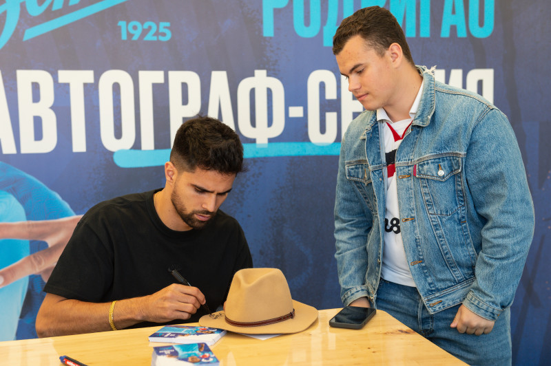 Фан-Променад на матче Cуперлиги 2023, «Зенит» — «Енисей»