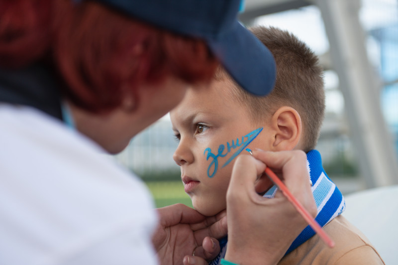 Фан-Променад на матче Cуперлиги 2023, «Зенит» — «Енисей»