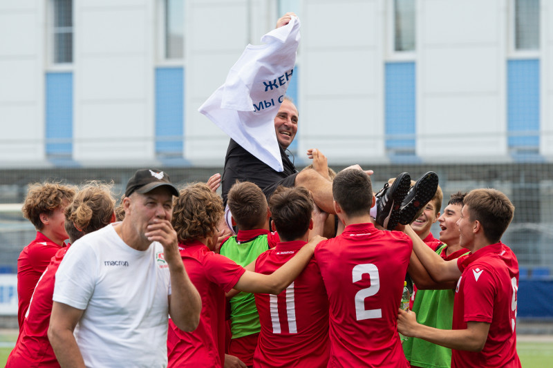 XVI международный юношеский турнир памяти Ю. А. Морозова. Финал. «Кайрат» — Сборная Беларуси