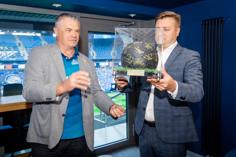 Подписание соглашения между «Зенитом», спортшколой «Зенит-Ижевск» и Министерством физ культуры Удмуртии