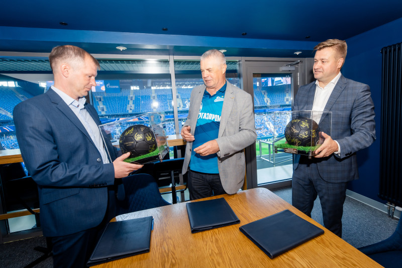 Подписание соглашения между «Зенитом», спортшколой «Зенит-Ижевск» и Министерством физ культуры Удмуртии