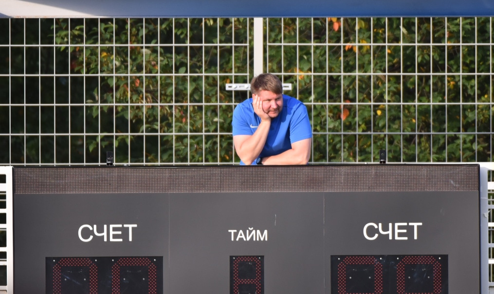 Тренировка женской молодежной команды «Зенит» перед матчем с «Локомотив»-M