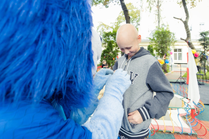 Праздник для детей в Детской городской больнице №2