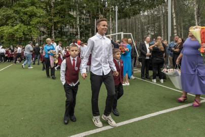 Воспитанники «Газпром»-Академии на «Дне знаний» в лицее № 95