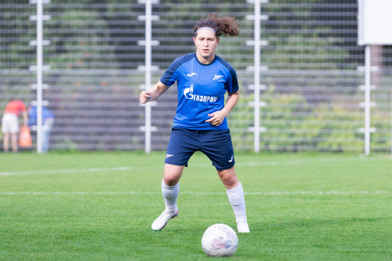 Тренировка женской команды «Зенит» перед матчем со «Звездой-2005»