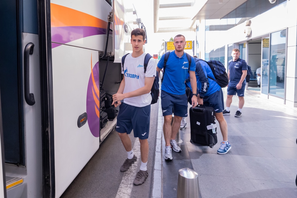 Выезд  молодежной команды «Зенит» в Египет на товарищеский матч с «Аль-Иттихад»