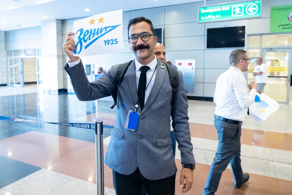 Выезд  молодежной команды «Зенит» в Египет на товарищеский матч с «Аль-Иттихад»