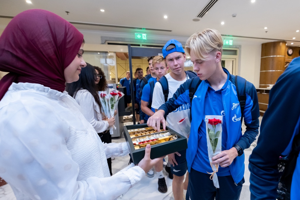 Выезд  молодежной команды «Зенит» в Египет на товарищеский матч с «Аль-Иттихад»