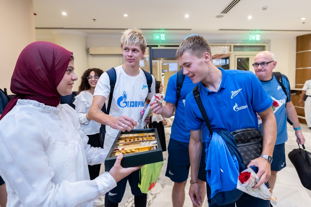 Выезд  молодежной команды «Зенит» в Египет на товарищеский матч с «Аль-Иттихад»