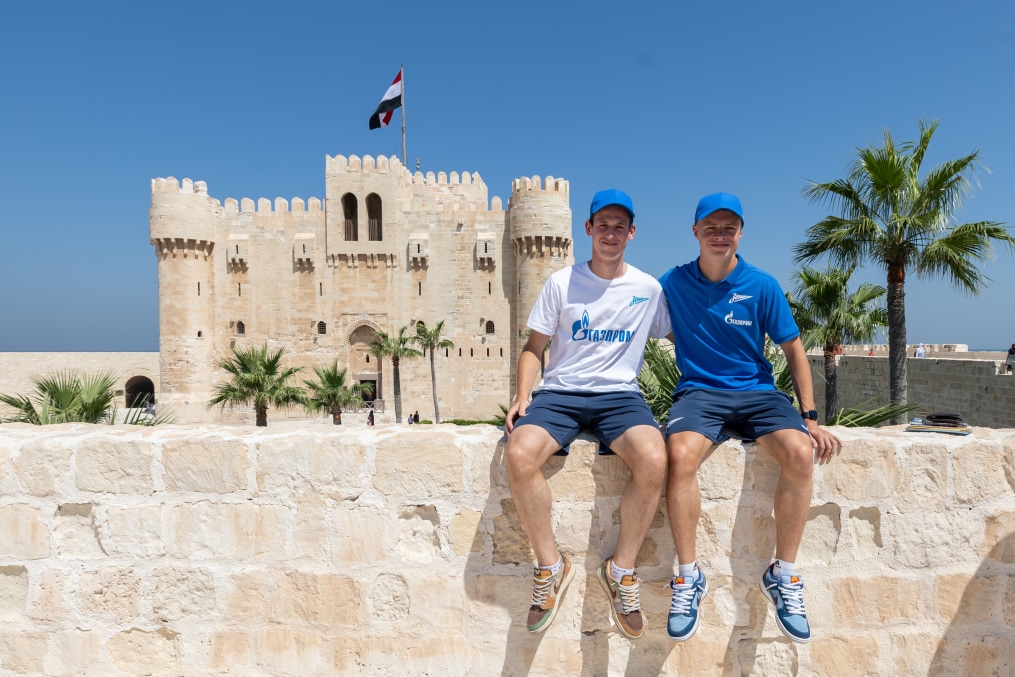 Экскурсия молодежной команды «Зенит» в Александрии