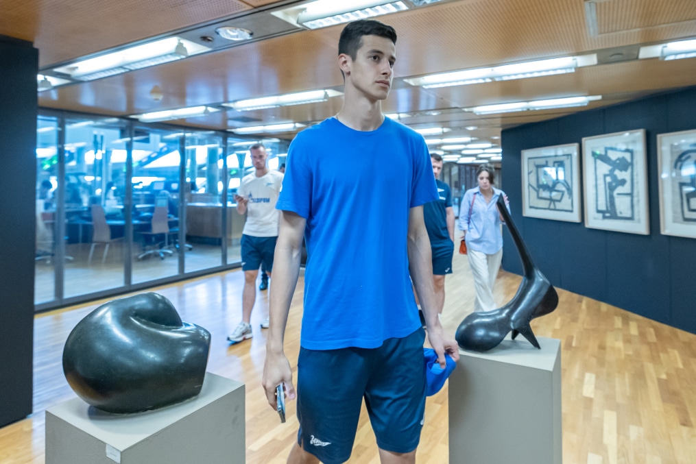 Экскурсия молодежной команды «Зенит» в Александрии