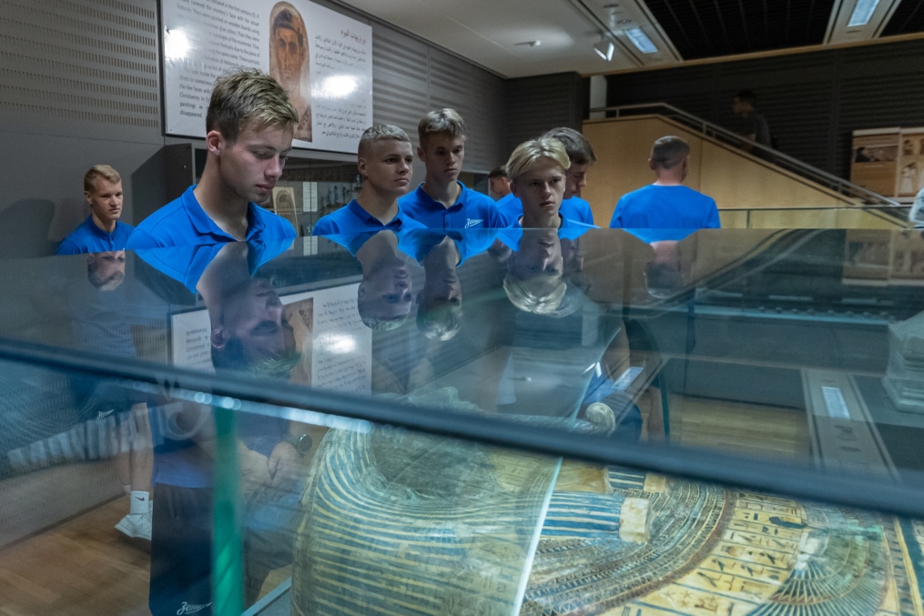 Экскурсия молодежной команды «Зенит» в Александрии