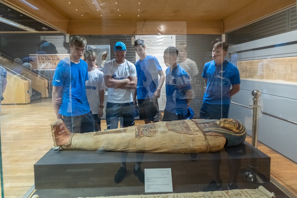Экскурсия молодежной команды «Зенит» в Александрии