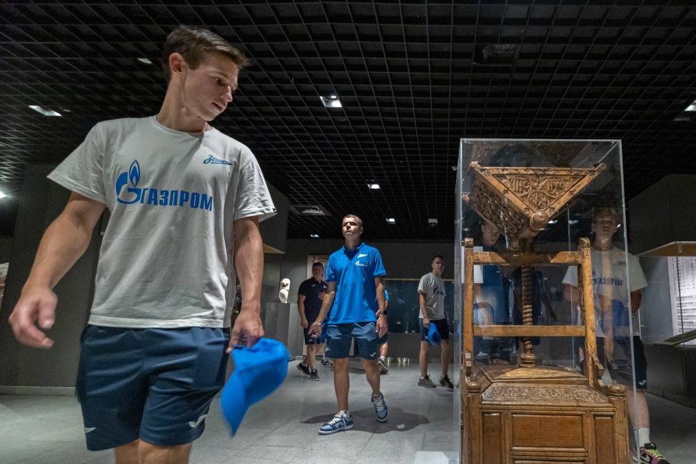 Экскурсия молодежной команды «Зенит» в Александрии