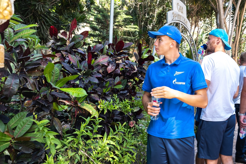 Экскурсия молодежной команды «Зенит» в Александрии