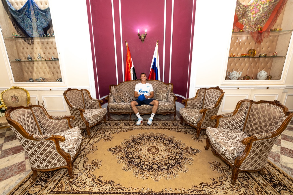 Экскурсия молодежной команды «Зенит» в Александрии