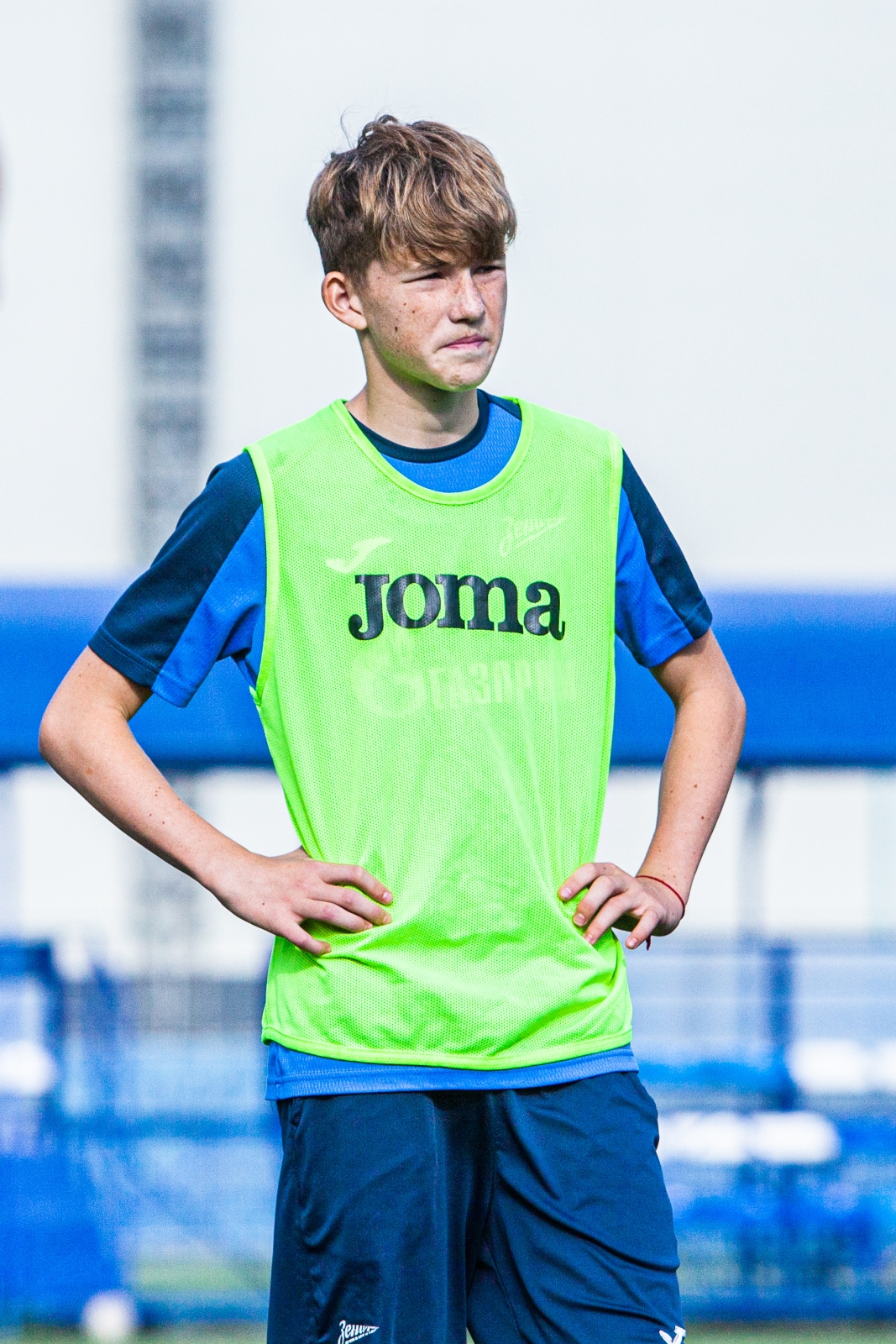 Совместная тренировка команд «Газпром»-Академии ФК «Зенит» 2006 и 2007 годов рождения