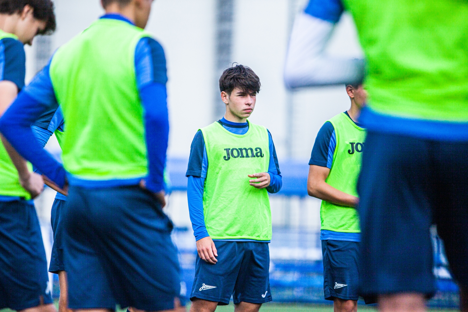 Совместная тренировка команд «Газпром»-Академии ФК «Зенит» 2006 и 2007 годов рождения