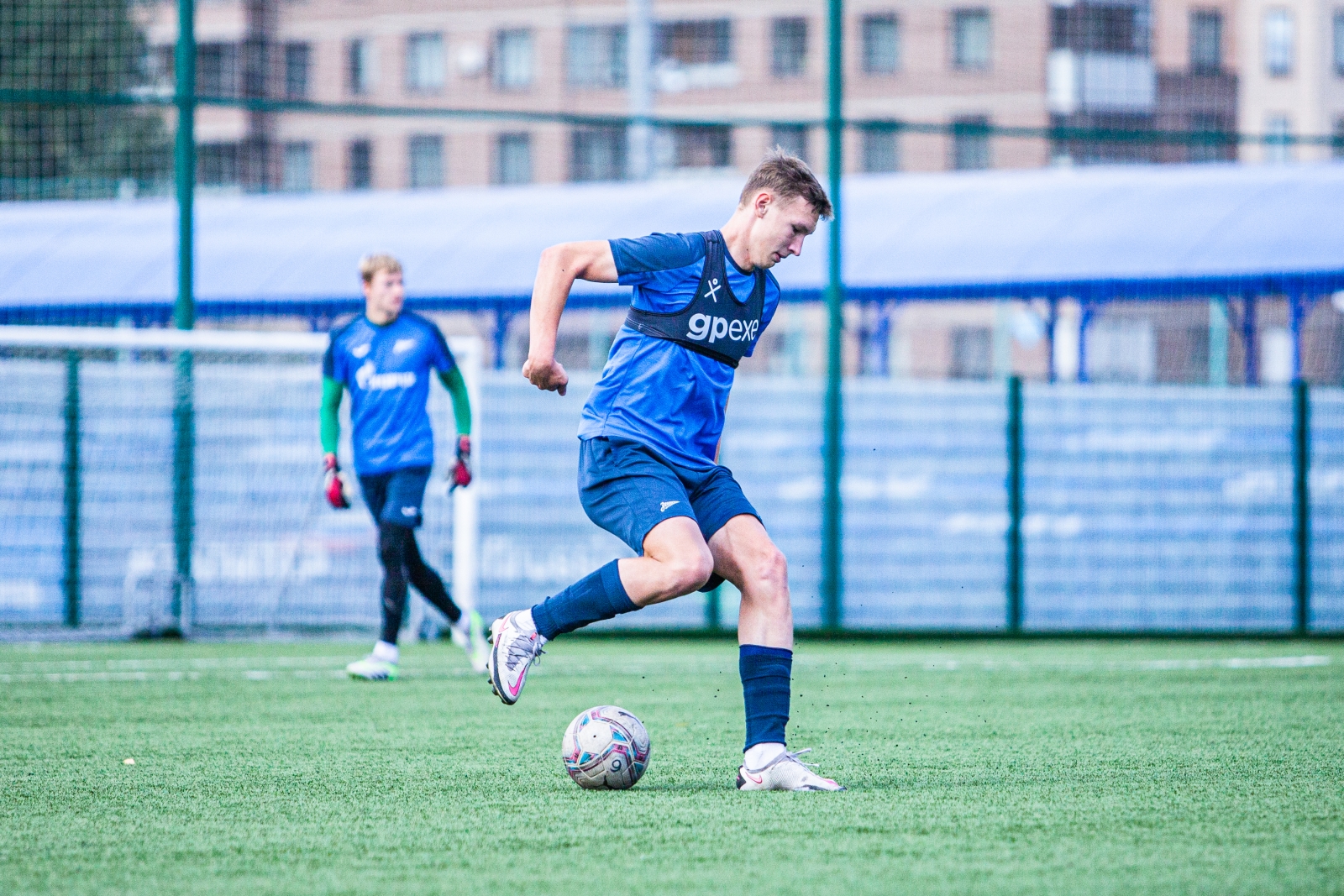 Совместная тренировка команд «Газпром»-Академии ФК «Зенит» 2006 и 2007 годов рождения