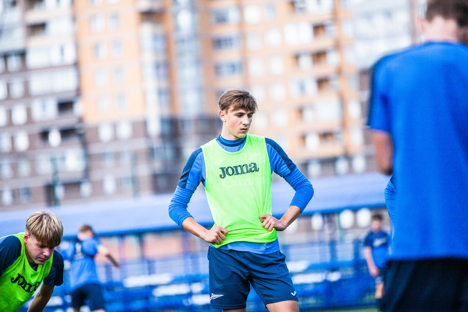 Совместная тренировка команд «Газпром»-Академии ФК «Зенит» 2006 и 2007 годов рождения