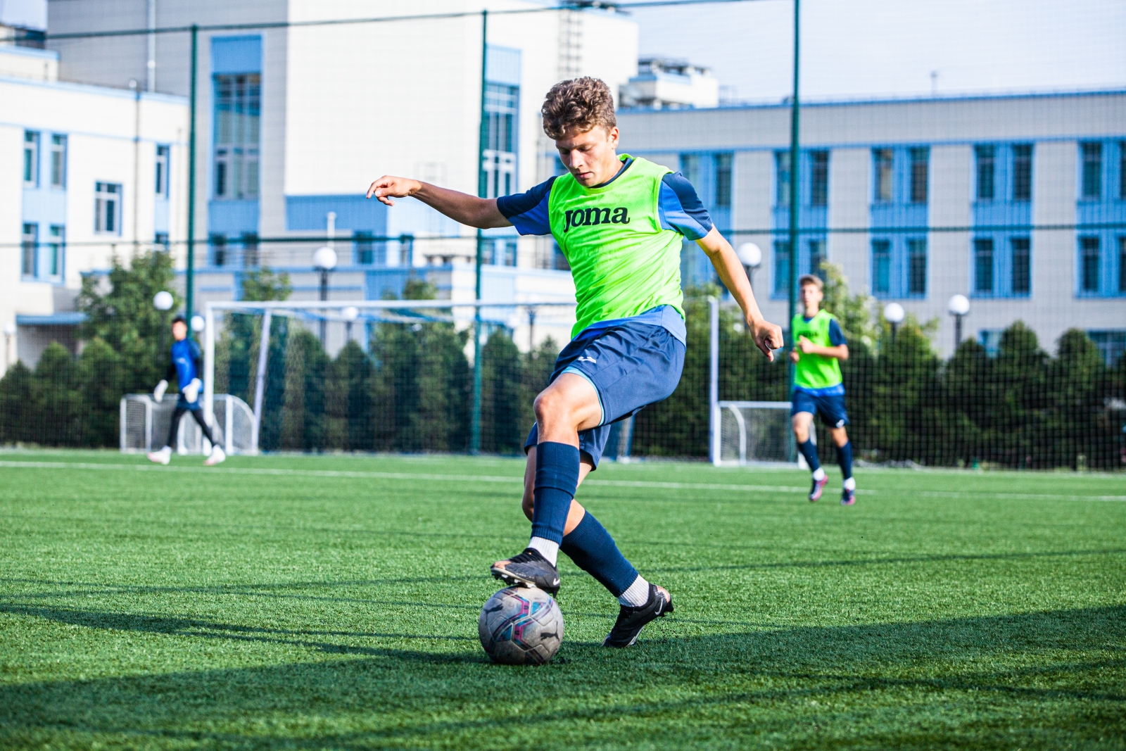 Совместная тренировка команд «Газпром»-Академии ФК «Зенит» 2006 и 2007 годов рождения