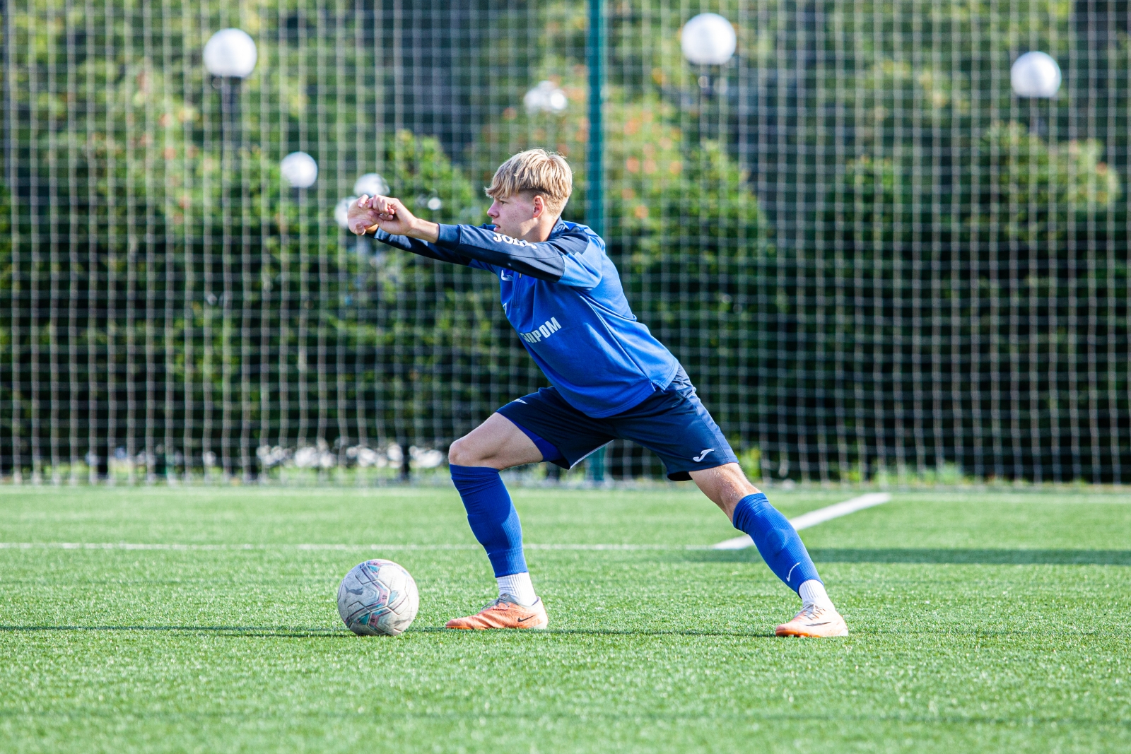 Совместная тренировка команд «Газпром»-Академии ФК «Зенит» 2006 и 2007 годов рождения