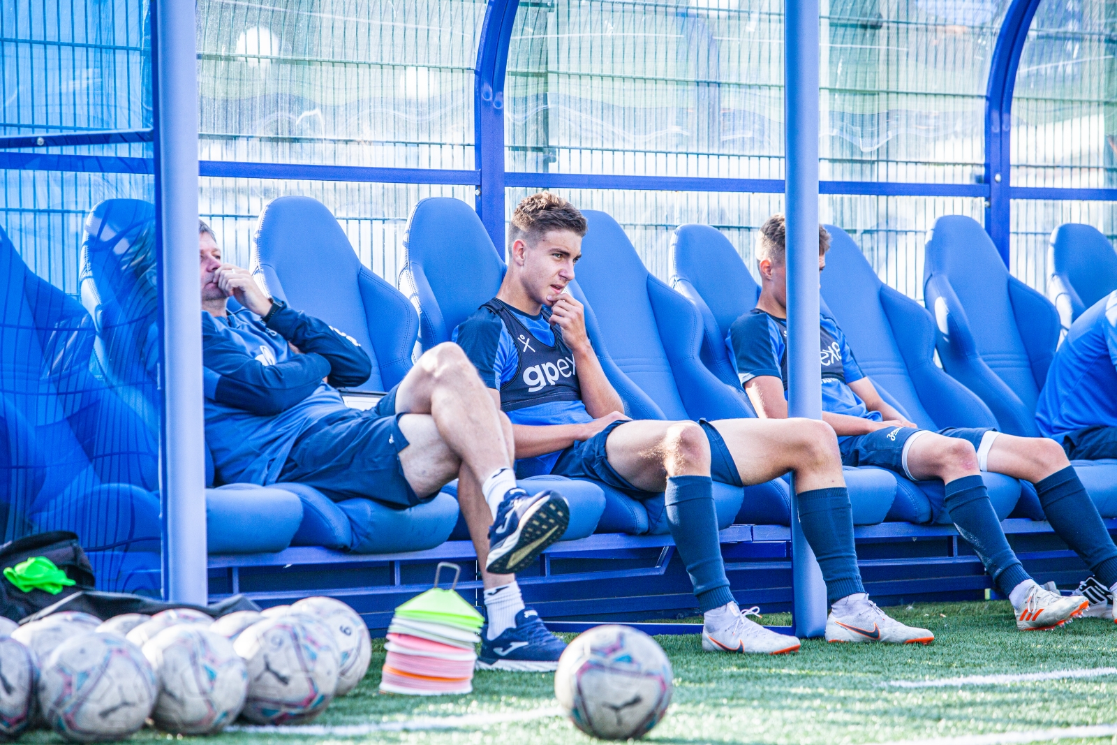 Совместная тренировка команд «Газпром»-Академии ФК «Зенит» 2006 и 2007 годов рождения