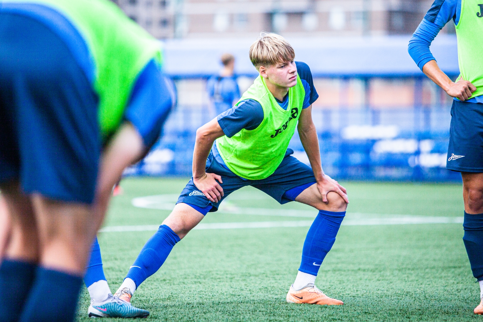 Совместная тренировка команд «Газпром»-Академии ФК «Зенит» 2006 и 2007 годов рождения