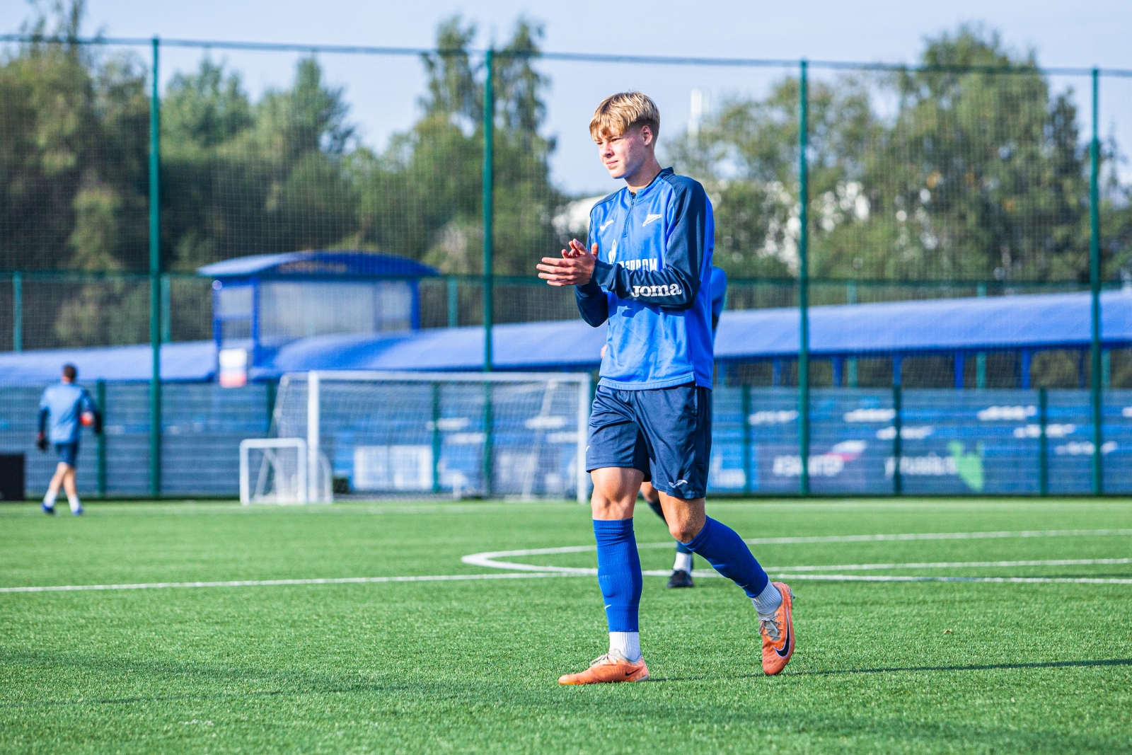 Совместная тренировка команд «Газпром»-Академии ФК «Зенит» 2006 и 2007 годов рождения