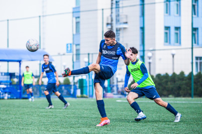 Совместная тренировка команд «Газпром»-Академии ФК «Зенит» 2006 и 2007 годов рождения