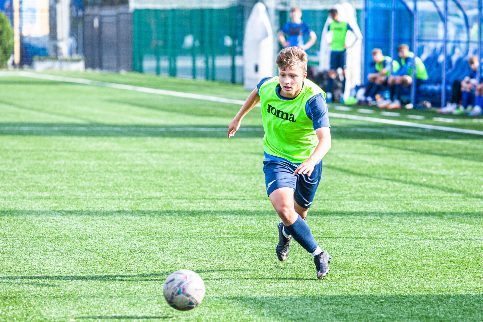 Совместная тренировка команд «Газпром»-Академии ФК «Зенит» 2006 и 2007 годов рождения