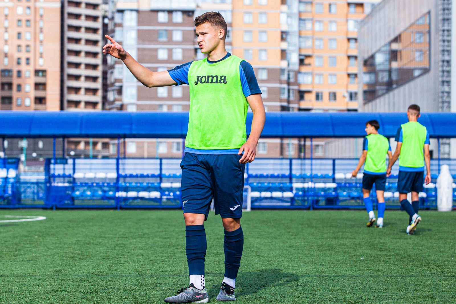 Совместная тренировка команд «Газпром»-Академии ФК «Зенит» 2006 и 2007 годов рождения