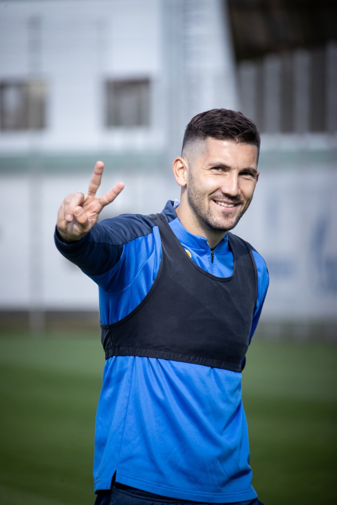 Открытая тренировка «Зенита» перед матчем с «Рубином»