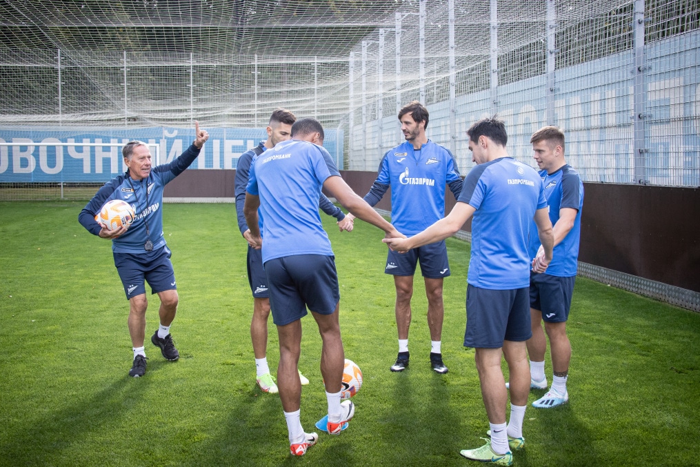 Открытая тренировка «Зенита» перед матчем с «Рубином»
