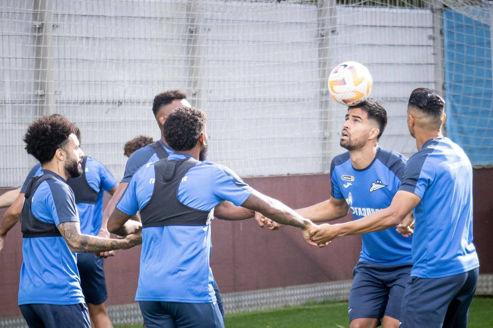 Открытая тренировка «Зенита» перед матчем с «Рубином»