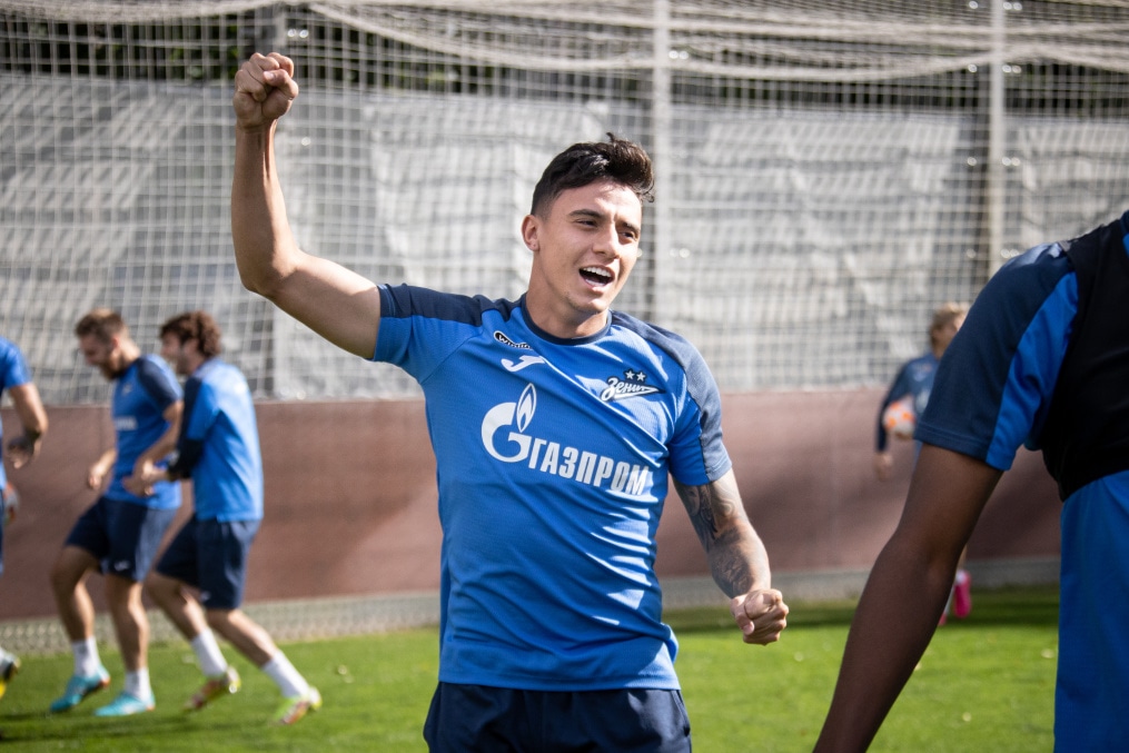 Открытая тренировка «Зенита» перед матчем с «Рубином»