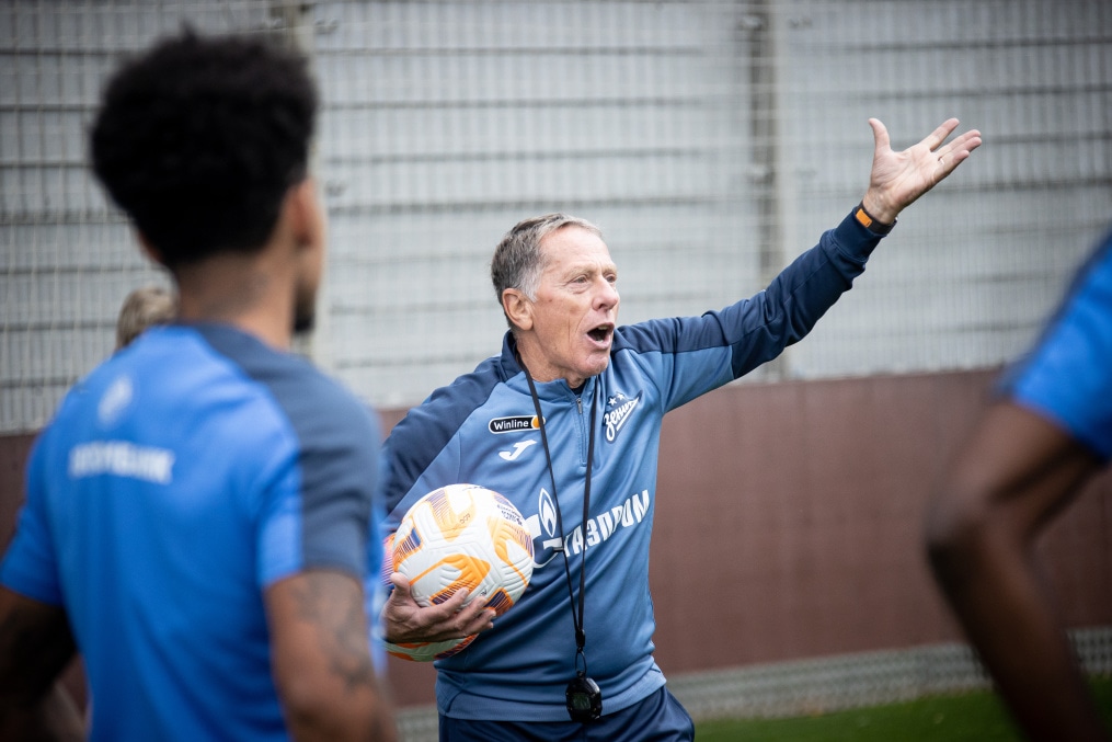 Открытая тренировка «Зенита» перед матчем с «Рубином»