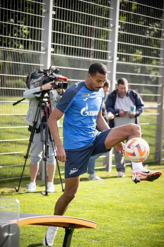 Открытая тренировка «Зенита» перед матчем с «Рубином»