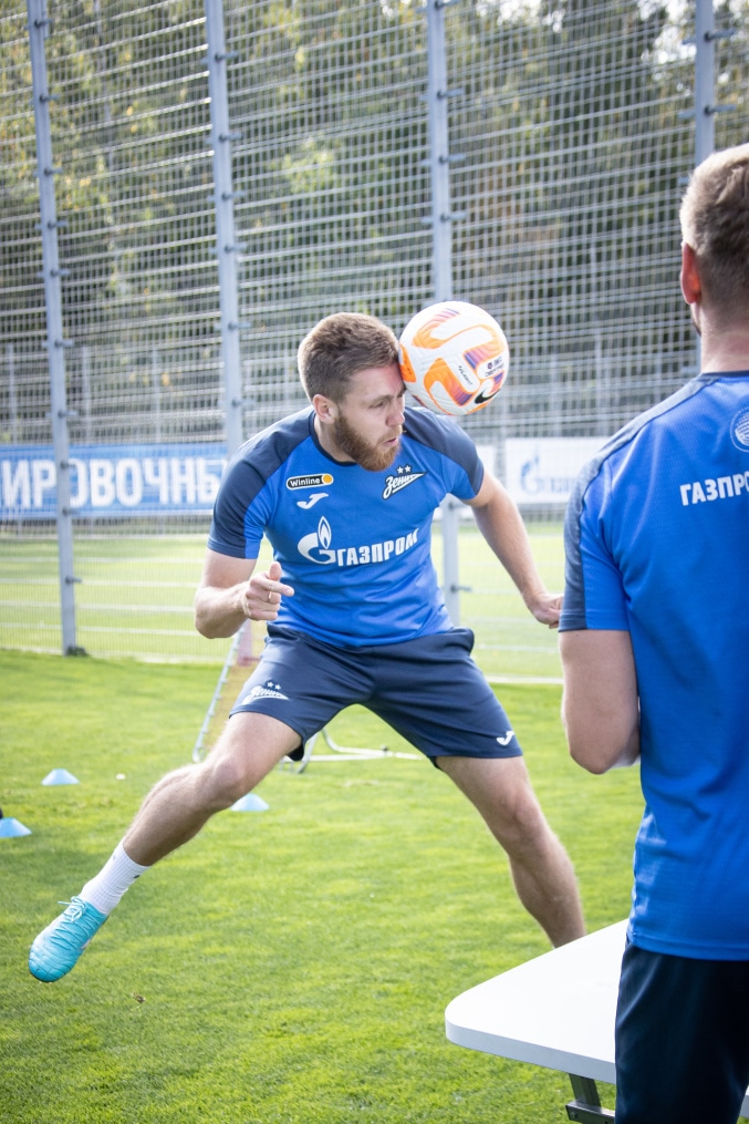 Открытая тренировка «Зенита» перед матчем с «Рубином»