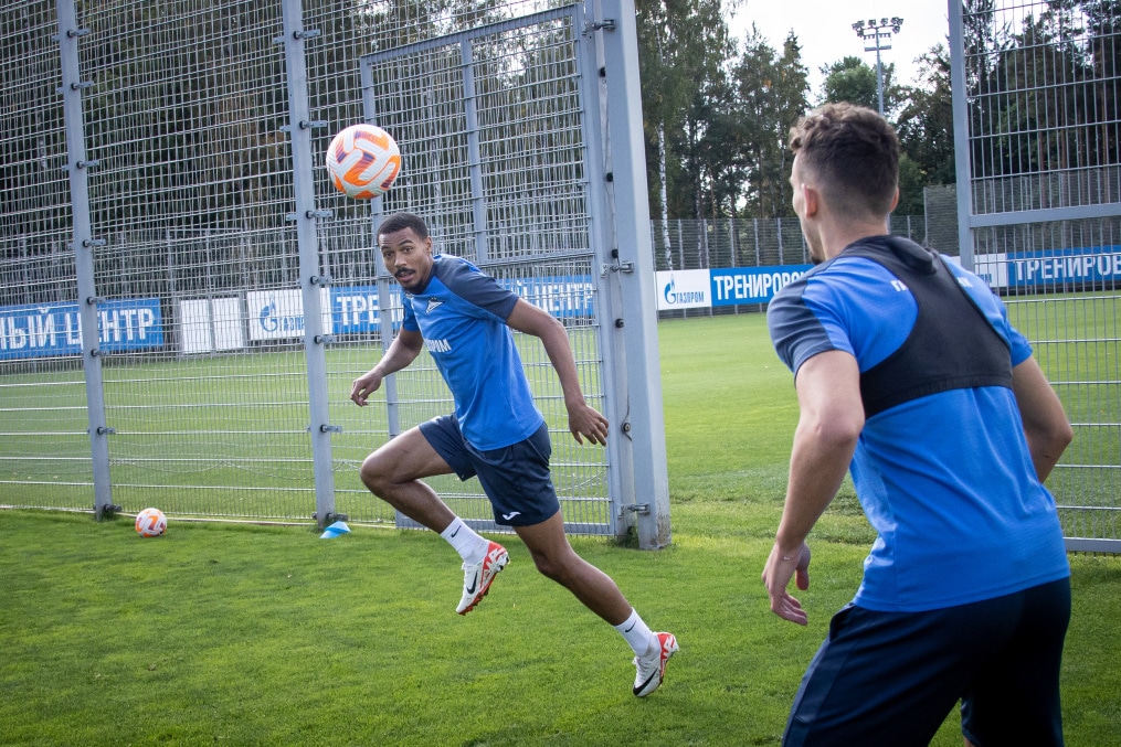 Открытая тренировка «Зенита» перед матчем с «Рубином»