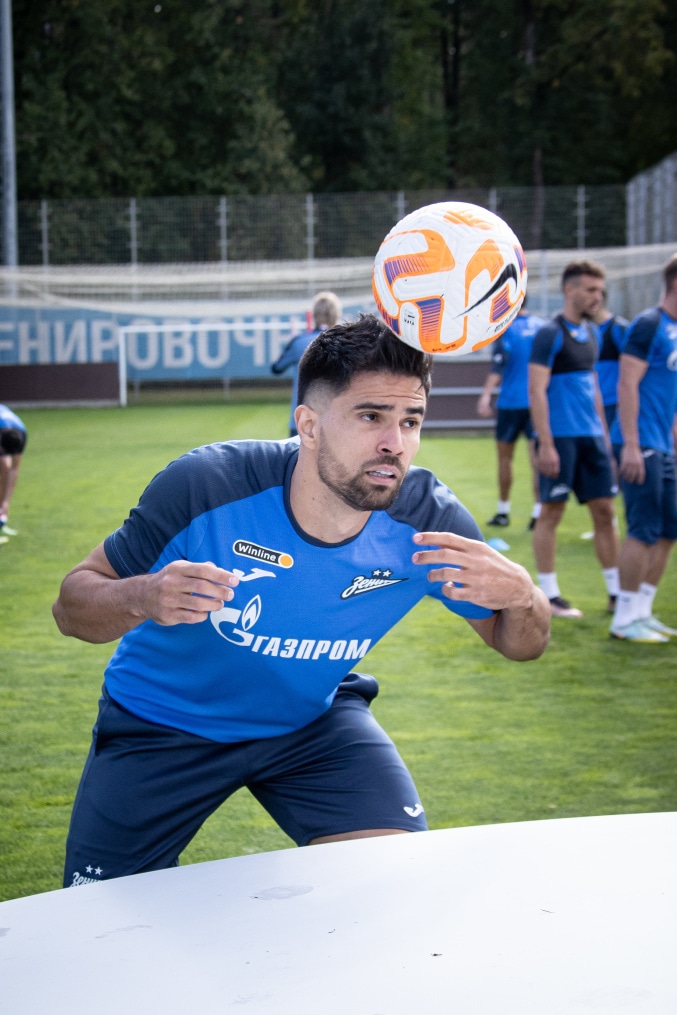 Открытая тренировка «Зенита» перед матчем с «Рубином»