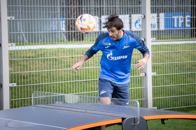 Открытая тренировка «Зенита» перед матчем с «Рубином»