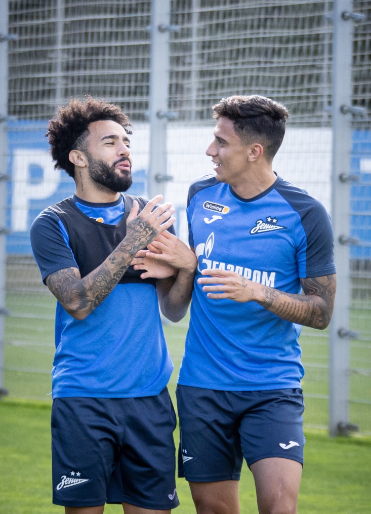 Открытая тренировка «Зенита» перед матчем с «Рубином»