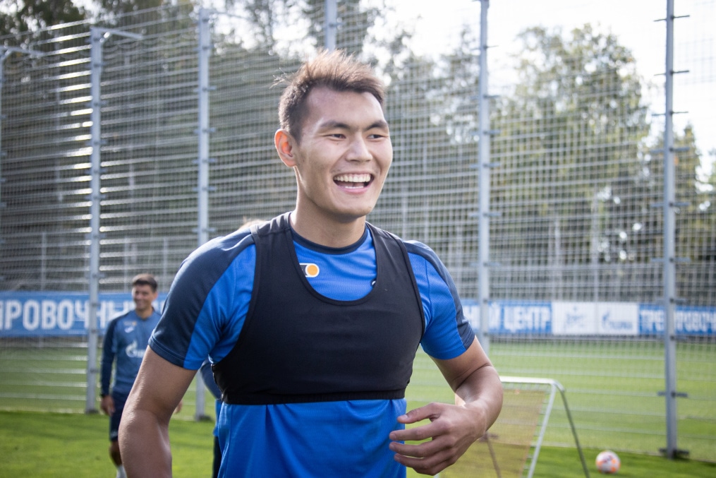 Открытая тренировка «Зенита» перед матчем с «Рубином»